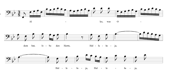 BWV 225 Example 4