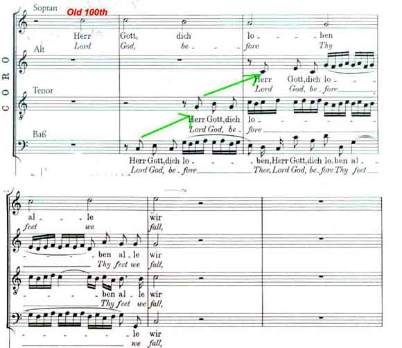 BWV 130 Example 1