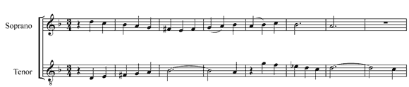 BWV 21 Example 2