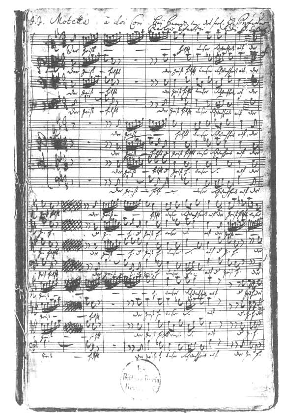 BWV 226 Example 1