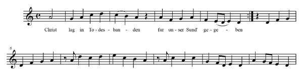 BWV 4 Score
