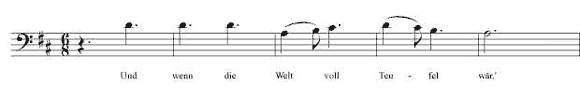 BWV 80 Example 7